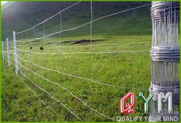 Livestock farm wire mesh fence