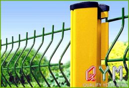 3d curved welded wire mesh fence