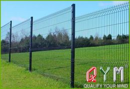 3d curved steel fence