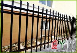 Picket square tube fence