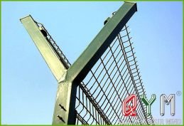 3d curve airport wire mesh fence