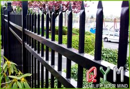 Picket square tube fences