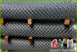 Wire fence chain link