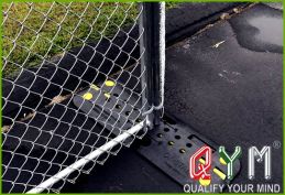 temporary chain link fence panel