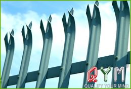 Palisade fencing design