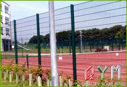 Double welded wire mesh fences