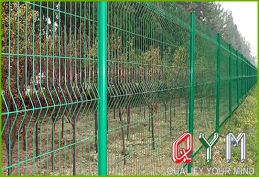 3d curved steel fences