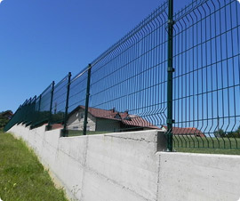 Welded Mesh Fence